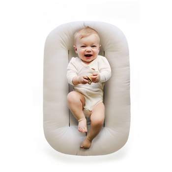 PharMeDoc Breathable Organic Cotton & Velour Baby Lounger Nest Soft  Bassinet