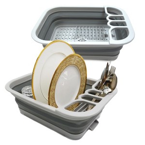 SAMMART Collapsible Dish Drainer - 1 of 4