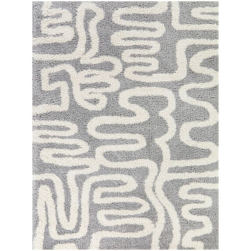 7&#39;10&#34;x10&#39; Terence Contemporary Abstract Rug Gray - Balta Rugs, 1 of 6