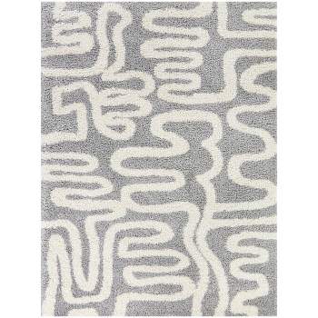 7'10"x10' Terence Contemporary Abstract Rug Gray - Balta Rugs