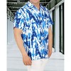 LA LEELA Men's Hawaiian Short Sleeve Button Down Shirt Mens Summer Shirts Casual Beach Holiday Hawaii Island Shirts for Men Funny - 4 of 4