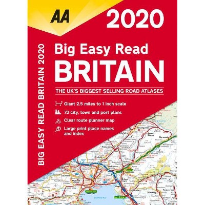 Big Easy Read Britain 2020 - by  Aa Publishing (Paperback)