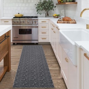 Washable Area Rug Modern Braided Printed Non Slip Non Shedding Rug Indoor Non-Shedding Stain-resistant Floor Cover - 1 of 4