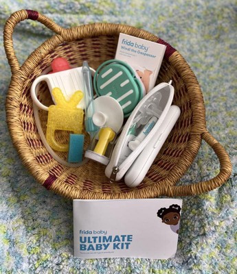 Frida Baby Ultimate Baby Kit | The complete baby health & wellness,  grooming, and teething kit