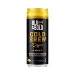 BLK & Bold Sweet Nitro Cold Brew Coffee - 8 fl oz Can