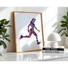 Poster Master Watercolor Running Woman - 2 of 2