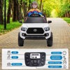 Kids Ride On Truck, Licensed Toyota Tacoma Car, 12V Battery Powered Electric Car with Remote Control,  Ride On Toy Car with lights Music for Kids 3-6 - 2 of 4