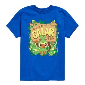 Boys' - Pokémon - Grookey Galar Short Sleeve Graphic T-Shirt - 1 of 4