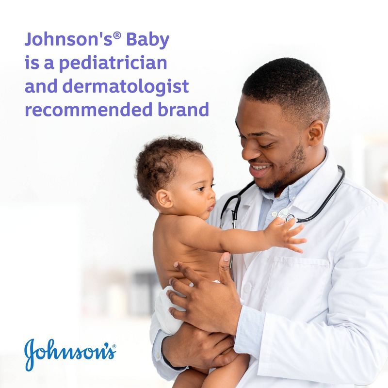 Johnson&#39;s Sensitive Care Baby Face &#38; Body for Dry and Sensitive Skin - Lightly Scented - 13.6oz, 5 of 13