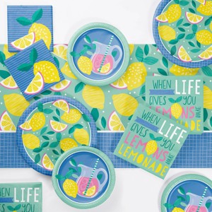 Creative Converting Luscious Lemons Tableware Kit 8ct - 1 of 4