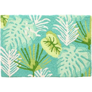 Jellybean Tropical Home Doormat – Vibrant Indoor/Outdoor Welcome Mat with Colorful Island-Inspired Design, 20"X30" - 1 of 3