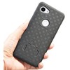 Nakedcellphone Case with Stand and Belt Clip Holster for Google Pixel 3a - Black - image 3 of 4