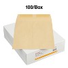 Staples Gummed Catalog Envelopes 9"L x 12"H Brown 100/Box (SPL194969) ST50190-CC - 4 of 4