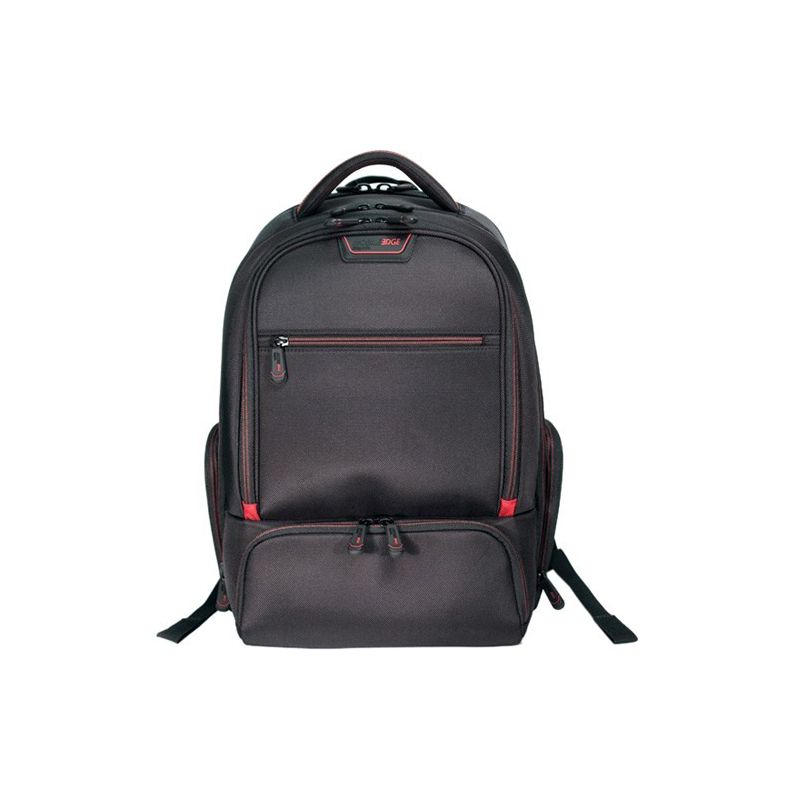 Mobile Edge Edge Carrying Case (Backpack) Tablet - Black, Red - Ballistic Nylon, 1 of 5