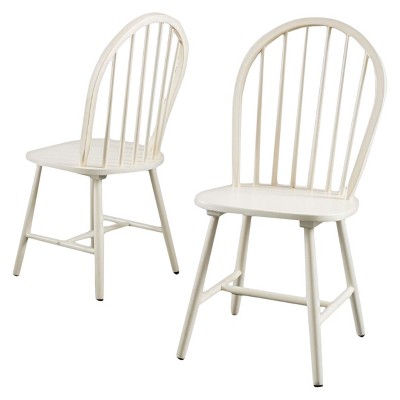 target white dining chairs