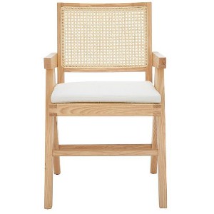 Colette Rattan Armchair - SFV4136 - Safavieh Couture - 1 of 4