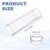 Unique Bargains High Impact Rigid Clear Pipe 1 Pc - 2 of 4