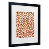 Trademark Fine Art - Treechild White Cubes Pattern Matted Framed Art - image 3 of 4