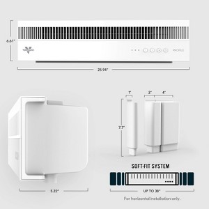 Vornado Profile Window Fan White - 1 of 4