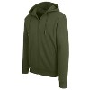 Blue Ice Men's Fleece Line Full Zip-Up Hoodie Sweatshirt - 3 of 4
