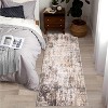 Fulvari Vintage Area Rugs,Machine Washable Vintage Area Rugs With Non-Slip Backing, Soft Short Pile Carpet for Bedroom,Hallway - 3 of 4
