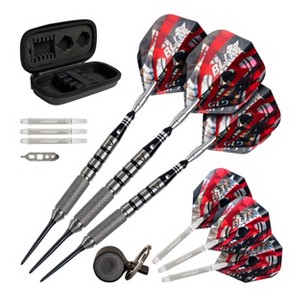 Viper Blitz 95% Tungsten Steel Tip Darts 26 Grams with Point Sharpener - 1 of 3