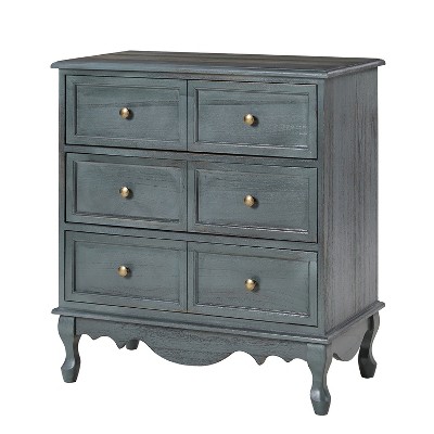 Galatea 30'' Tall 3 - Drawer  Nightstand | HULALA HOME