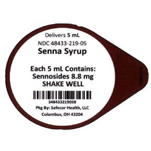 Safecor Health Senna 8.8mg/5mL Syrup UD, 40 Ct - 1 of 1
