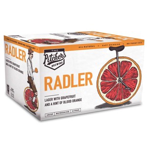 Two Pitchers Grapefruit and Blood Orange Radler - 6pk/12 fl oz Cans - 1 of 4