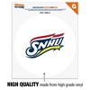 Southern New Hampshire University Primary Logo Automotive Car Window Locker Circle Bumper Sticker - 3 of 4