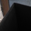 Syemin  High Planters, with drainage hole, indoor and outdoor planters for patio, terrace and balcony, Black, 15.75"*15.75"*28" - 2 of 4