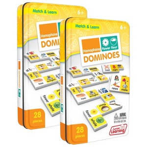 Junior Learning Homophone Match & Learn Dominoes, Pack of 2 - 1 of 1