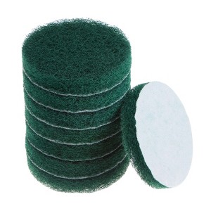 Unique Bargains Drill Power Brush Tile Scrubber Household Cleaning Scouring Pads 8 Pcs - 1 of 4