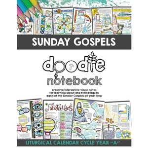 Sunday Gospels Doodle Notes (Year A in Liturgical Cycle) - by  Brigid Danziger & Math Giraffe (Paperback) - 1 of 1