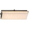Justice Design Porcelina Avalon 18" High Brushed Nickel LED Outdoor Wall Light - 3 of 3