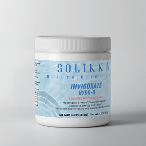 Solikka Invigorate Nootropic Hydr-8 (Strawberry Shortcake) - 1 of 4