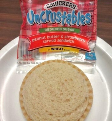 Smucker's Uncrustables Frozen Whole Wheat Peanut Butter & Strawberry ...