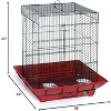 Prevue Pet Products SP850B/B Clean Life Cockatiel Cage, Black, 1/2" - 2 of 2