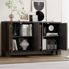 NicBex Wood Buffet Cabinet with Storage, Adjustable Shelf Sideboard Cabinet, Kitchen Cabinets, Pantry Cabinet for Kitchen, Dining Room and Living Room - 2 of 4