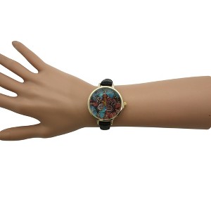 Olivia Pratt Faux Leather Butterflies Dial Women Watch - 1 of 4