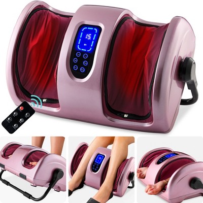 Best Choice Products Foot Massager Machine, Therapeutic Reflexology Massager w/ High-Intensity Rollers