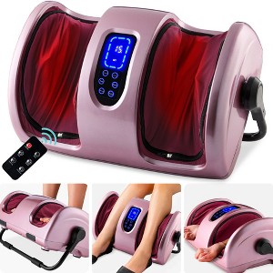 Best Choice Products Foot Massager Machine, Therapeutic Reflexology Massager w/ High-Intensity Rollers - 1 of 4