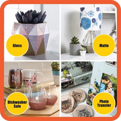 Mod Podge Gloss, Matte, Dishwasher Safe, Photo Transfer Starter Set