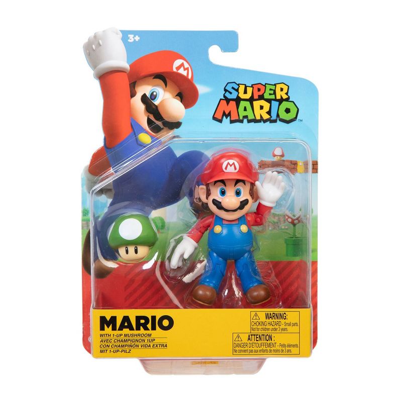 Nintendo Mario with 1 up Mushroom Wave 22, 2 of 10