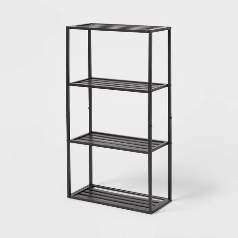 Tall shop metal shelf