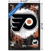 Trends International NHL Philadelphia Flyers - Maximalist Logo 23 Framed Wall Poster Prints - 3 of 4