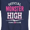 Women's - Monster High - Fang Club Short Sleeve Graphic T-Shirt - 2 of 4