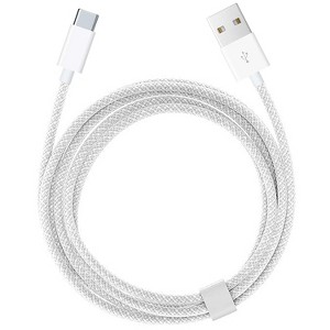 BONGEEK iPhone 15/16 USB A to USB C Woven Cable for iPhone 16E(SE4), 15/16 Pro Max, 15/6 Plus, iPad 10th Gen, , Car Play Charging Cable - 1 of 4