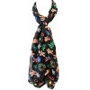 Wrapables Lightweight Winter Holiday Christmas Scarf, Gingerbread Man & Xmas Tree - 4 of 4