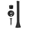 Unique Bargains Spring Steel Rubber Head Anti-Rust Plating Door Stop 6 Pcs - 4 of 4
